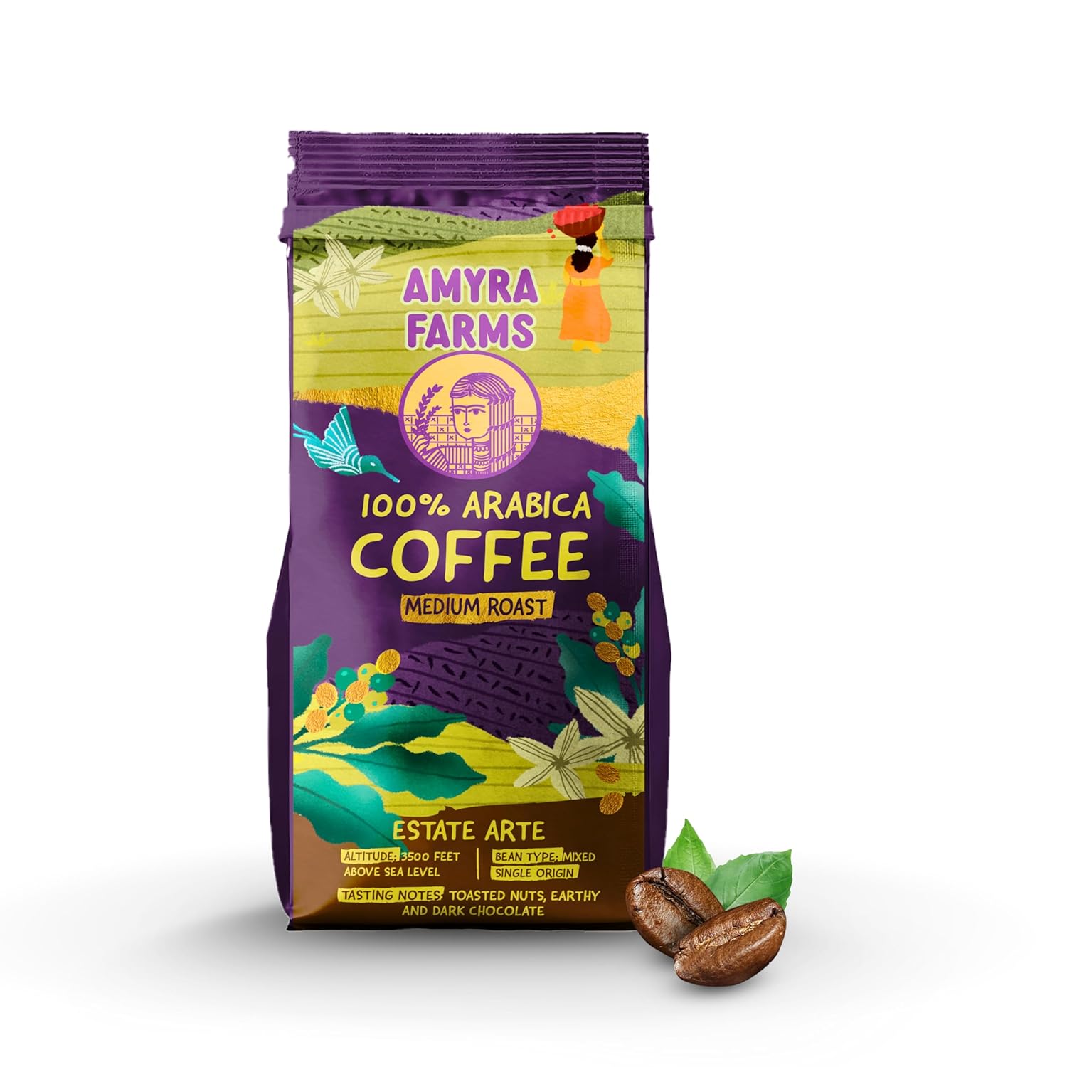 Arabica Coffee Beans - Medium Roast